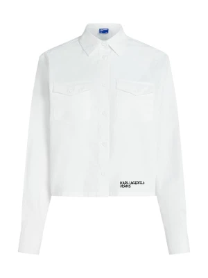 Foto van product KARL LAGERFELD JEANS Blouse zwart / wit