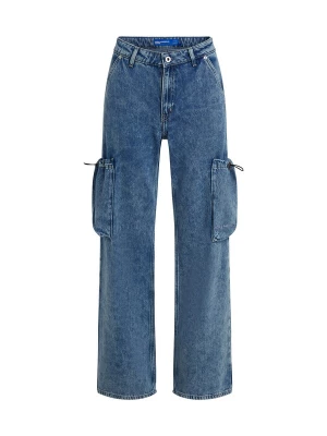 Foto van product KARL LAGERFELD JEANS Cargojeans donkerblauw