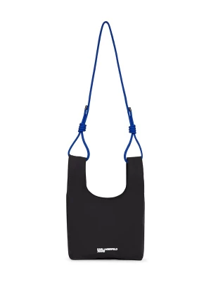 Foto van product KARL LAGERFELD JEANS Handtas 'CORD' zwart / natuurwit