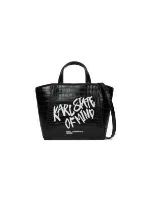 Foto van product KARL LAGERFELD JEANS Handtas zwart / wit