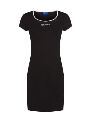 Foto van product KARL LAGERFELD JEANS Jurk 'Milano' zwart / wit