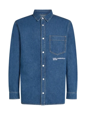 Foto van product KARL LAGERFELD JEANS Overhemd blauw denim