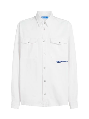 Foto van product KARL LAGERFELD JEANS Overhemd blauw / wit