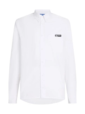Foto van product KARL LAGERFELD JEANS Overhemd 'Poplin' wit