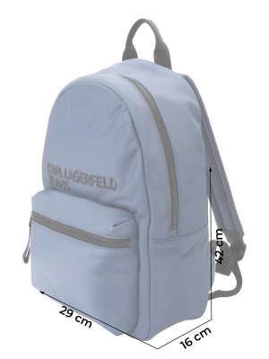 Foto van product KARL LAGERFELD JEANS Rugzak 'ESSENTIAL' saffier / zwart