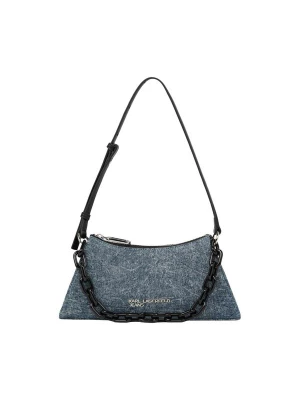 Foto van product KARL LAGERFELD JEANS Schoudertas 'KLJ Denim Chain Sm Shoulderbag B2W30123' blauw denim