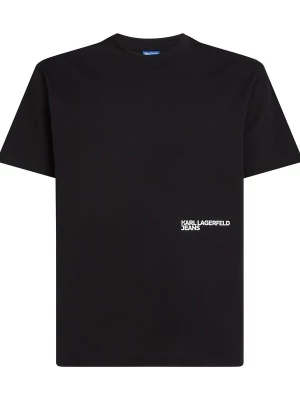 Foto van product KARL LAGERFELD JEANS Shirt azuur / grijs / zwart / natuurwit