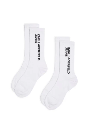 Foto van product KARL LAGERFELD JEANS Sokken zwart / wit