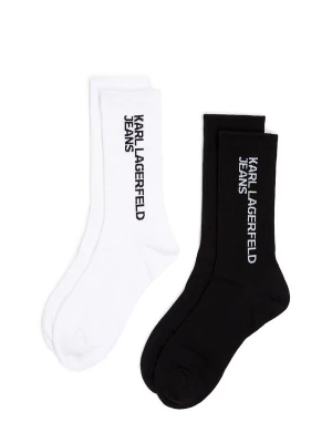 Foto van product KARL LAGERFELD JEANS Sokken zwart / wit
