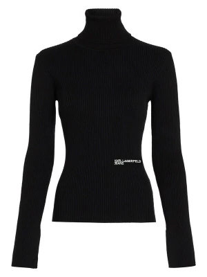 Foto van product KARL LAGERFELD JEANS Trui zwart / wit