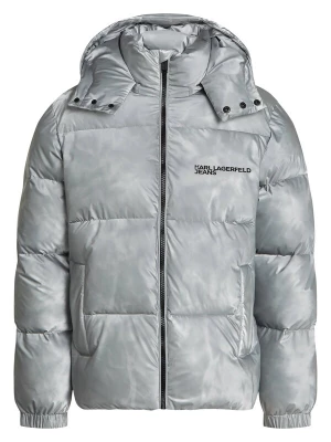 Foto van product KARL LAGERFELD JEANS Winterjas grijs / zwart