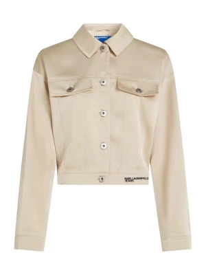 Foto van product KARL LAGERFELD JEANS Winterjas 'KLJ Satin B2W14031' lichtbeige