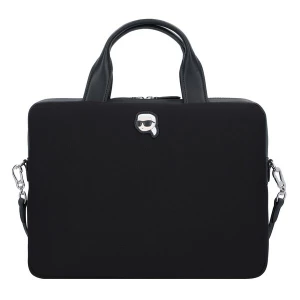 Foto van product Karl Lagerfeld Laptoptas zwart / wit