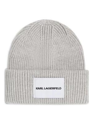 Foto van product Karl Lagerfeld Muts greige / zwart / offwhite
