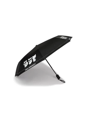 Foto van product Karl Lagerfeld Paraplu ' Ikon Choupette Kleiner Regenschirm ' zwart