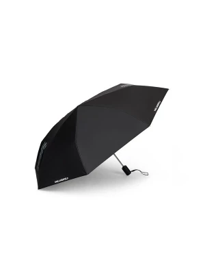 Foto van product Karl Lagerfeld Paraplu ' Kleiner Regenschirm mit Maison de Karl-Illustration ' zwart
