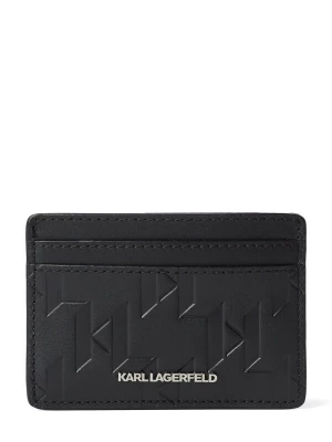 Foto van product Karl Lagerfeld Portemonnee zwart / zilver