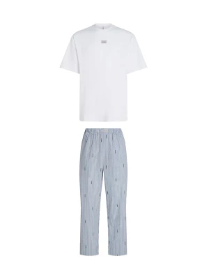 Foto van product Karl Lagerfeld Pyjama lang gemengde kleuren / wit