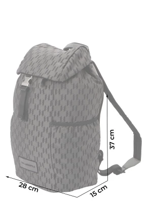 Foto van product Karl Lagerfeld Rugzak stone grey / zwart