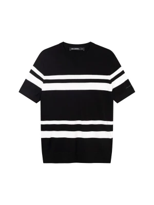 Foto van product Karl Lagerfeld Shirt ' 655011 ' zwart / natuurwit