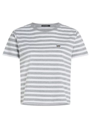 Foto van product Karl Lagerfeld Shirt grijs / wit