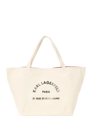 Foto van product Karl Lagerfeld Shopper 'Rue St-Guillaume' beige / zwart
