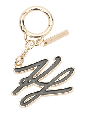 Foto van product Karl Lagerfeld Sleutelhanger 'Autograph' goud / zwart