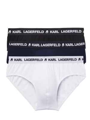 Foto van product Karl Lagerfeld Slip donkerblauw / zwart / wit