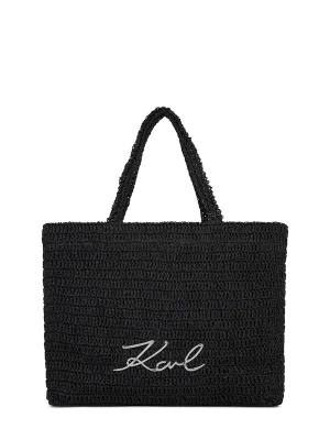 Foto van product Karl Lagerfeld Strandtas 'K / Signature' zwart