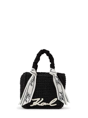 Foto van product Karl Lagerfeld Strandtas zwart / wit