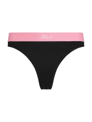 Foto van product Karl Lagerfeld String pink / zwart