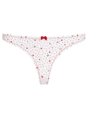 Foto van product Karl Lagerfeld String rood / zwart / wit
