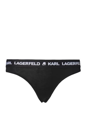 Foto van product Karl Lagerfeld String zwart / wit