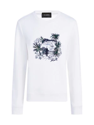 Foto van product Karl Lagerfeld Sweatshirt 'Villa la Vigie' crème / lichtblauw / groen / zwart