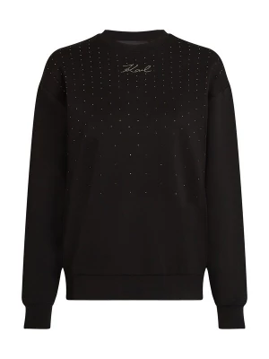 Foto van product Karl Lagerfeld Sweatshirt zwart / zilver