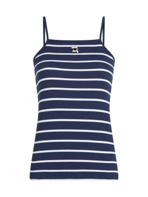 Foto van product Karl Lagerfeld Top beige / donkerblauw / zwart / wit