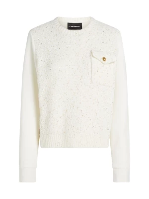Foto van product Karl Lagerfeld Trui lichtbeige / wit