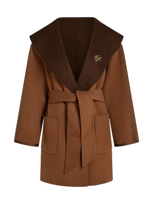 Foto van product Karl Lagerfeld Tussenmantel chocoladebruin / cognac