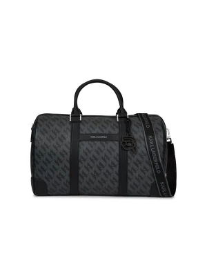 Foto van product Karl Lagerfeld Weekendtas 'Ikon' stone grey / zwart