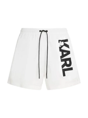 Foto van product Karl Lagerfeld Zwemshorts zwart / wit