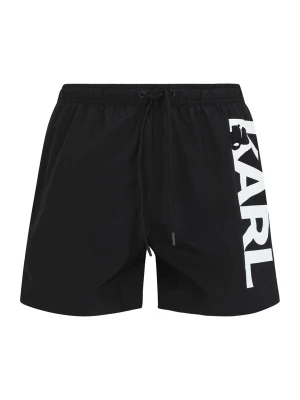 Foto van product Karl Lagerfeld Zwemshorts zwart / wit