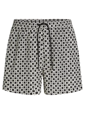Foto van product Karl Lagerfeld Zwemshorts zwart / wit
