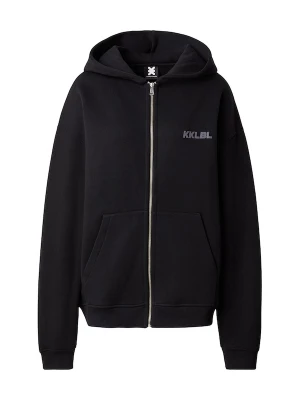 Foto van product Karo Kauer Sweatvest lichtgrijs / perzik / zwart