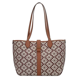 Foto van product Kate Spade Shopper bruin / bourgogne / offwhite