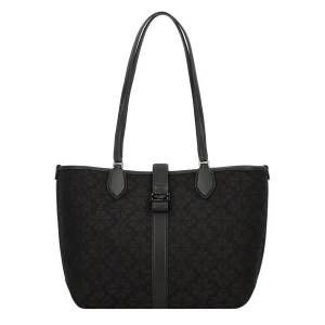 Foto van product Kate Spade Shopper 'Spade Flower Jacquard Medium Open Tote' antraciet / zwart
