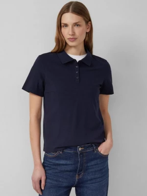 Foto van product Katoenen piqué polo s.Oliver blauw