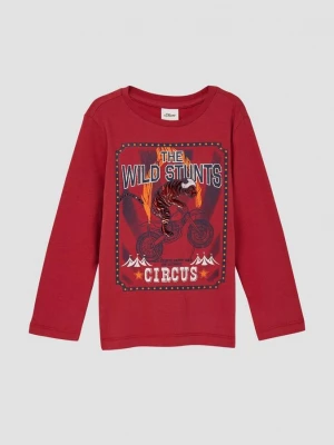 Foto van product Katoenen shirt met lange mouwen en folieprint s.Oliver rood