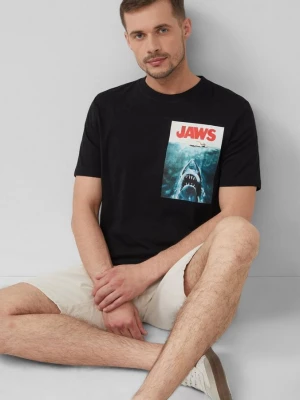 Foto van product Katoenen T-shirt met Jaws®-print s.Oliver zwart