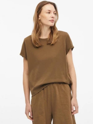Foto van product Katoenen T-shirt met relaxte pasvorm s.Oliver bruin