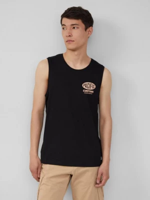 Foto van product Katoenen tanktop met print op de voorkant s.Oliver zwart